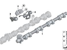 宝马750LI偏心轴 1137 7605 765