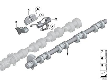 宝马GT550I偏心轴