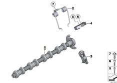 宝马316LI偏心轴 1137 7591 483